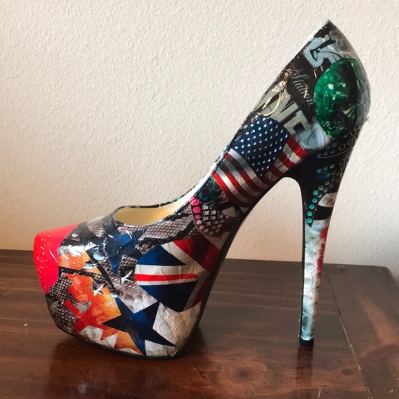 EUC ✨WORN ONCE✨ Rosette Stiletto - Picture 5 of 8